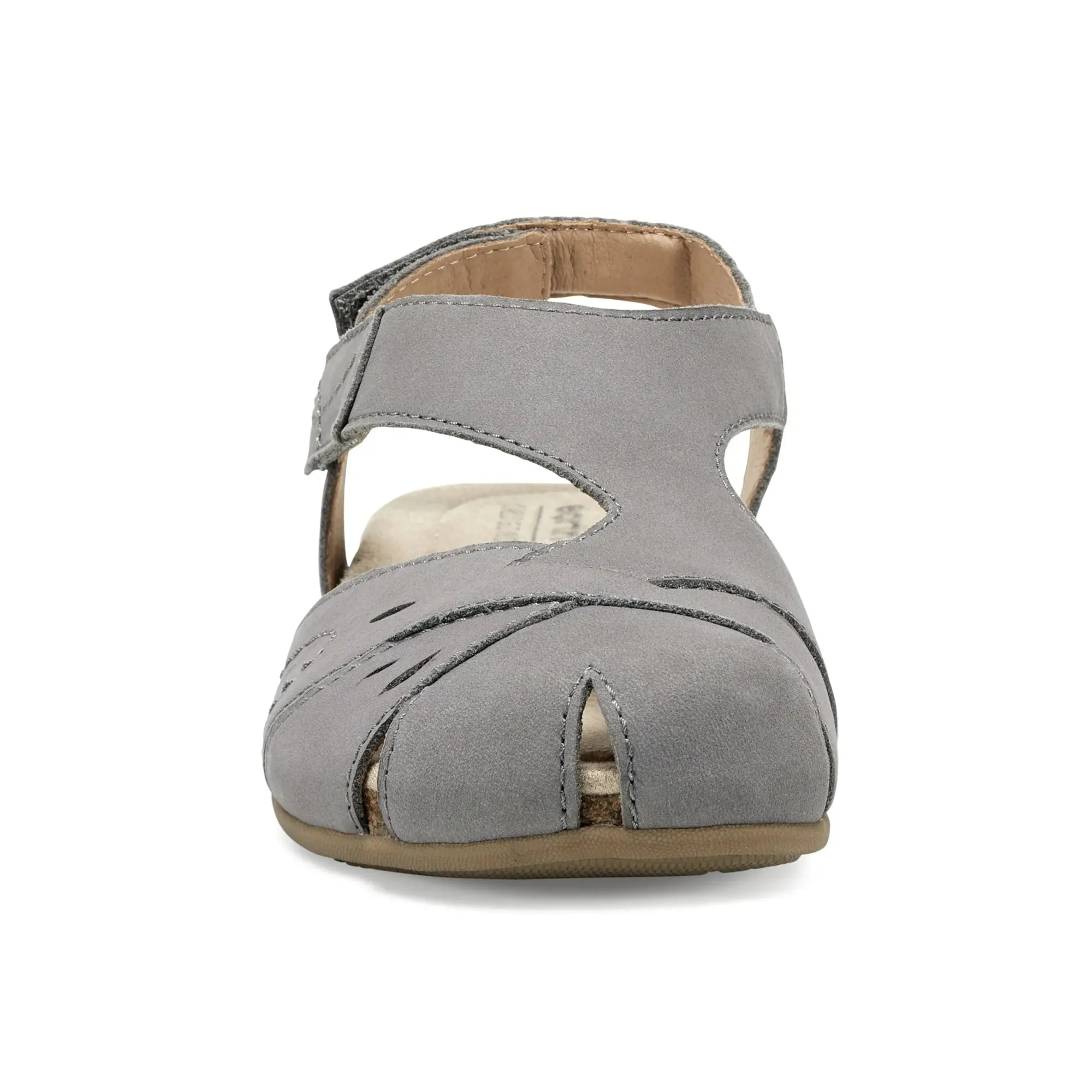 Online Earth Shoes Birdine Casual Round Toe Slip-on Sandals Grey