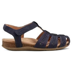 Online Earth Shoes Birdy Casual Round Toe Slip-On Sandals Dark Blue