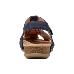 Online Earth Shoes Birdy Casual Round Toe Slip-On Sandals Dark Blue