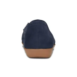 Online Earth Shoes Bria Round Toe Casual Slip-on Ballet Flats Dark Blue