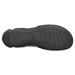 Discount Earth Shoes Bronnie Casual Slip-On Perforated Sandals Black