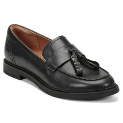 Best Earth Shoes Deeana Tassel Loafers Black Leather