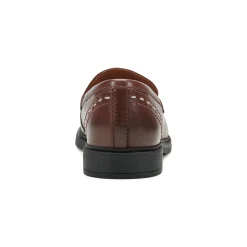 Online Earth Shoes Deeana Tassel Loafers Red Leather