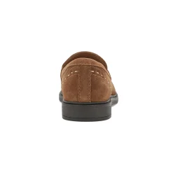 New Earth Shoes Deeana Tassel Loafers Natural Suede