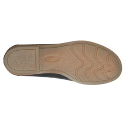 Online Earth Shoes Edna Round Toe Casual Slip-on Flat Loafers Black