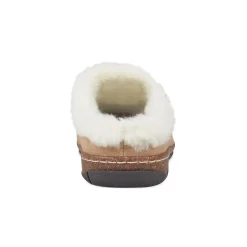 Hot Earth Shoes Elena Cold Weather Round Toe Casual Slip-on Clogs Medium Natural
