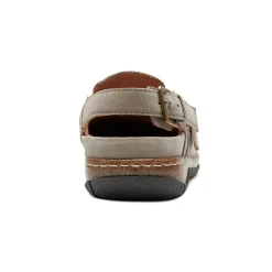 Sale Earth Shoes Elmonte Round Toe Slingback Clogs Taupe