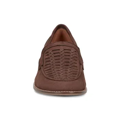 Best Earth Shoes Elona Casual Slip-on Round Toe Loafers Dark Brown