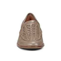 Sale Earth Shoes Elona Casual Slip-on Round Toe Loafers Gold