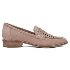 Discount Earth Shoes Elona Casual Slip-on Round Toe Loafers Taupe