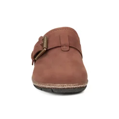 Hot Earth Shoes Eras Casual Clogs Medium Brown