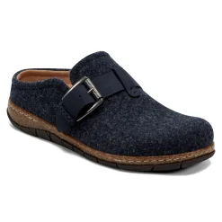 Hot Earth Shoes Eras Casual Clogs Dark Blue Wool