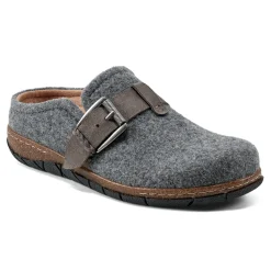 Discount Earth Shoes Eras Casual Clogs Light Gray Wool