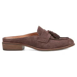 New Earth Shoes Everett Casual Slip-on Round Toe Loafers Dark Brown