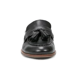 Outlet Earth Shoes Everett Casual Slip-on Round Toe Loafers Black
