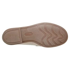 Earth Shoes Everett Casual Slip-on Round Toe Loafers Ivory