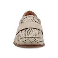 New Earth Shoes Evvie Casual Slip-On Perforated Loafers Light Green