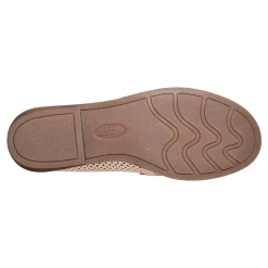 Sale Earth Shoes Evvie Casual Slip-On Perforated Loafers Ivory