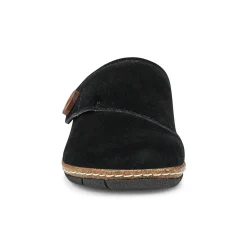 Clearance Earth Shoes Ezra Round Toe Casual Slip-on Flat Clogs Black