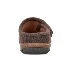 Online Earth Shoes Ezra Round Toe Casual Slip-on Flat Clogs Dark Brown