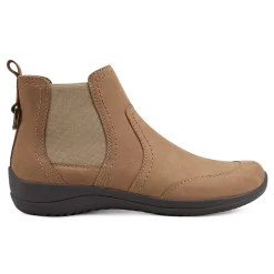 Sale Earth Shoes Faine Round Toe Casual Slip-on Flat Booties