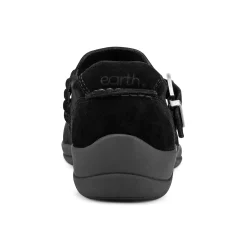 Sale Earth Shoes Farage Round Toe Casual Slip-on Flats Black