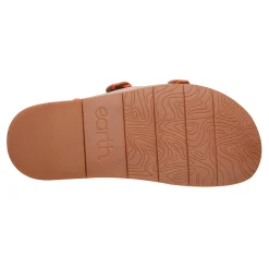 Earth Shoes Fausto Round Toe Casual Flat Strappy Sandals Taupe