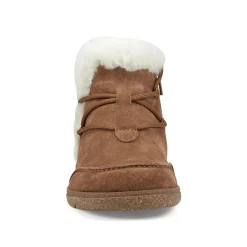 Online Earth Shoes Fleet Cold Weather Lace-up Casual Booties Dark Natural