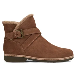 New Earth Shoes Hutton Water Repellent Round Toe Casual Booties Medium Natural
