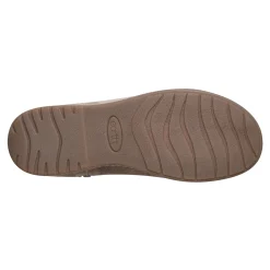 Sale Earth Shoes Hyland Water Repellent Round Toe Flat Casual Booties Dark Gray