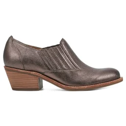 Best Earth Shoes Jalin Block Heel Slip-on Casual Booties Bronze