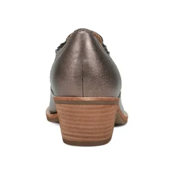 Best Earth Shoes Jalin Block Heel Slip-on Casual Booties Bronze