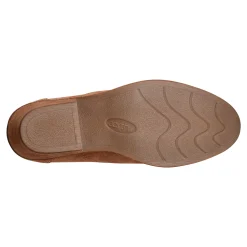 Sale Earth Shoes Jalin Block Heel Slip-on Casual Booties Medium Brown