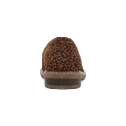 Sale Earth Shoes Javas Round Toe Casual Slip-on Loafers Leopard