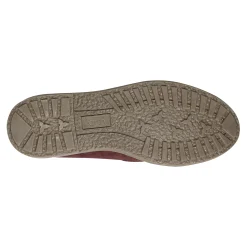 Sale Earth Shoes Javas Round Toe Casual Slip-on Loafers Dark Red