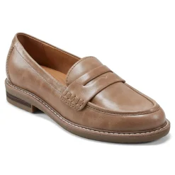 Online Earth Shoes Javas Round Toe Casual Slip-on Loafers Alpaca Brown