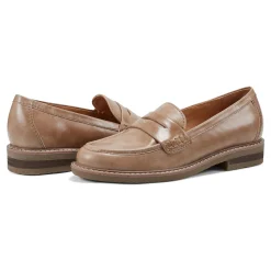 Online Earth Shoes Javas Round Toe Casual Slip-on Loafers Alpaca Brown