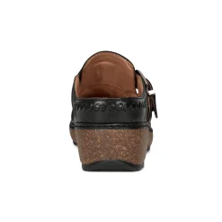 Online Earth Shoes Kay Round Toe Slip-on Casual Clogs Black