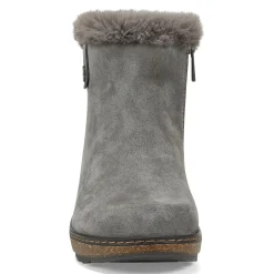 Hot Earth Shoes Kim Cold Weather Round Toe Casual Booties Dark Gray