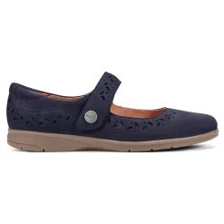 Online Earth Shoes Kinsey Mary Jane Casual Flats Dark Blue