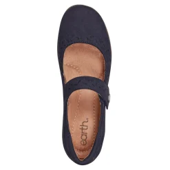 Online Earth Shoes Kinsey Mary Jane Casual Flats Dark Blue