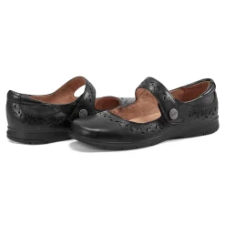 Outlet Earth Shoes Kinsey Mary Jane Casual Flats Black