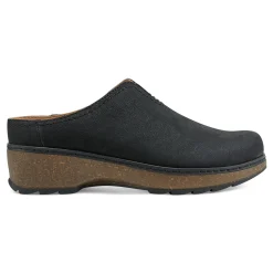 Discount Earth Shoes Kolia Round Toe Slip-on Casual Clogs Black