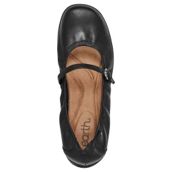 Clearance Earth Shoes Korvino Mary Jane Casual Flats Black