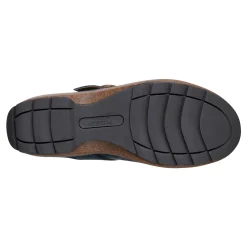 Sale Earth Shoes Kulla Slip-on Round Toe Casual Clogs Blue Wool