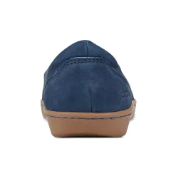 Discount Earth Shoes Landen Round Toe Casual Flats Dark Blue