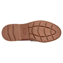 Sale Earth Shoes Lindy Almond Toe Casual Slip-on Penny Loafers Medium Brown