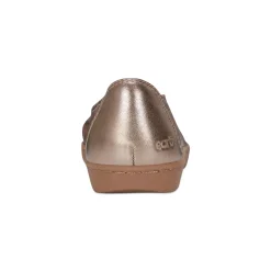 Online Earth Shoes Luna Round Toe Casual Slip-on Ballet Flats Gold