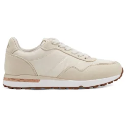 Hot Earth Shoes Maren Casual Lace-Up Sneakers Light Natural