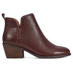 Best Earth Shoes Marisole Block Heel Slip-on Casual Booties Dark Brown